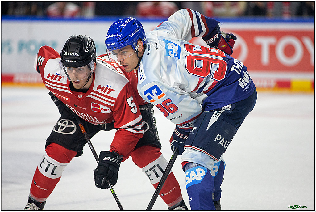 PENNY DEL; Koelner Haie-Adler Mannheim; Koeln, 26.03.2023